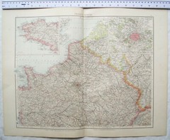 1895 The Times Plate 27 & 28 France, North