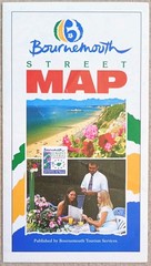 Bournemouth Street Maps x 3, Published by Tourism Department/Services 1990/92/97
