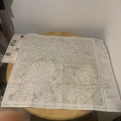 Ordnance Survey Landranger 191 Okehampton & North Dartmoor Area Map (1982)