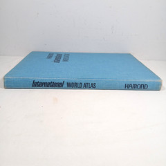 Hammond International World Atlas 1966 Edition Hardcover Book with Dust Jacket