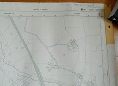 NORFOLK ORDNANCE SURVEY MAP ,THORPE MARKET/LOWER STREET/SUFFIELD ARMS/GUNTON ST