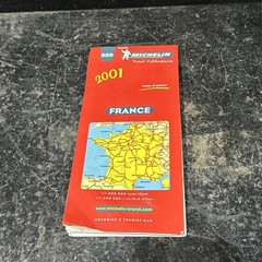 Vintage Michelin Road Map France Sheet 989 Very Good Condition ref c21