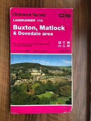 Ordnance Survey – Landranger 119 Buxton, Matlock and Dove Dale Area by (1989)