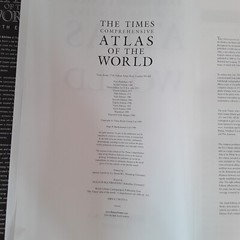 The Times”Comprehensive Atlas of the World”Millennium 10th Edition RRP £125