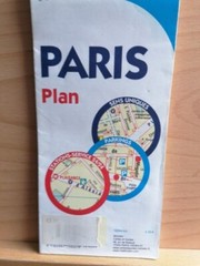 Paris – Plan 54 (Michelin City Plans), Michelin, Folding Map