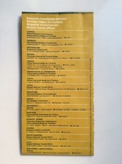 Vintage Sheet Map – Belgium National Tourist Office – Belgium – 1974