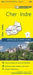 Cher, Indre – Michelin Local Map 323 by Michelin (Sheet map, folded)