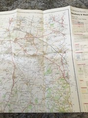 1974 Ordnance Survey First Series Map 174 Newbury And Wantage (incl Ashbury)
