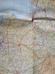 South West England – Ordnance Survey OS Sheet 15 Quarter Inch Map – 1969