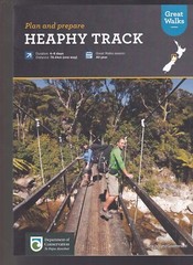 New Zealand -3x Great Walks Plan Prepare Booklets Heaphy Abel Tasman Rakiura S27