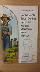 Close Up USA: Midwest: National Geographic Map