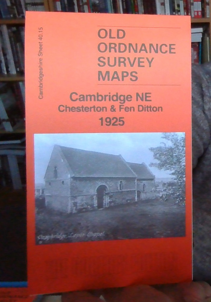 MAP OF CAMBRIDGE NE CHESTERTON & FEN DITTON 1925 CAMBRIDGESHIRE SHEET 40.15 NEW
