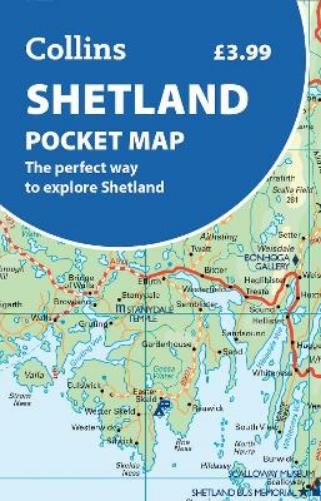 Collins Maps Shetland Pocket Map (Map) (UK IMPORT)