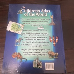 Wade H. Mccree & A.A. Milne Children’s Atlas of the World Hardcover Illustrated