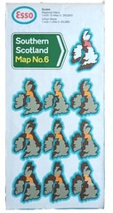 Collection of Esso road maps