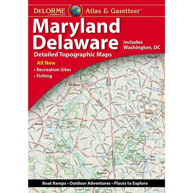 Delorme: Maryland & Delaware Gazetteer