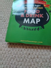 Great British Food & Drink Map Marvellous Maps Cheesiest Map