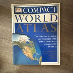 Dorling Kindersley Compact World Atlas 2001 Global Maps Hardcover