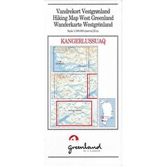 Kangerlussuaq: West Greenland Hiking Trekking Topographic Map 8 (1:100,000)