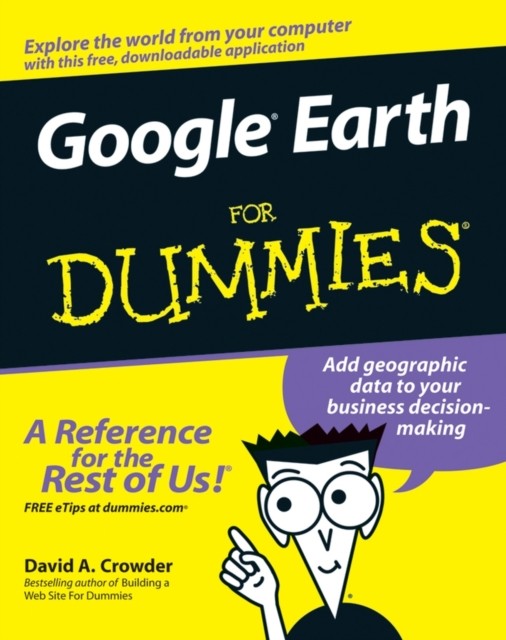 Crowder – Google Earth For Dummies – New paperback or softback – X555z
