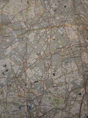 Vintage 1959 Ordnance Survey One-Inch Map of Great Britain London S.W. Sheet 170