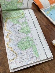 Collection of 6 Vintage Maps / Books – BP, Esso , AA , Elwood