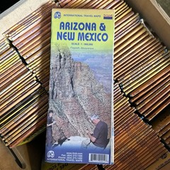 ARIZONA & NEW MEXICO TRAVEL REFERENCE MAP 1:900,000 By Itmb Publishing BRAND NEW