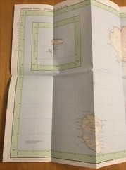 1977 Ordnance Survey Pathfinder Map 116 NF 88/98 Sound Of Pabbay (incl Ensay )