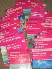 OS Ordnance Survey Landranger Maps – Scotland 1976-2000, sheets 10-84 – ‘superb’