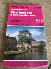 Ordnance Survey Map 163 – Cheltenham & Cirencester Area