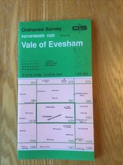 1993 Ordnance Survey Pathfinder Map 1020 SP 04/14 Vale Of Evesham (inc Mickleton