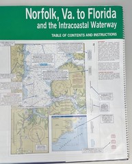 Norfolk VA to Florida 11th Edition Region 6 Maptech ChartKit