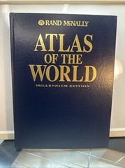 Atlas of the World Millennium Edition 90’s Vintage Collection ManCave History
