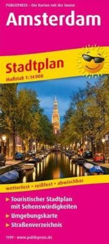 Freytag-Berndt Amsterdam (Map) (UK IMPORT)