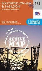 Southend-On-Sea & Basildon (Map) OS Explorer Active Map