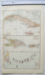 1895 The Times Plate 97 Central America and West Indies