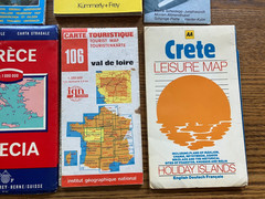 Europe, Maps, Guides, Brochures, Joblot Bundle – Pompeii, Greece, Brittany