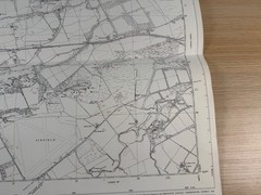 Ordnance Survey 6 Inch Map 1958 NT 16 NW Kirknewton RAF Airfield West Lothian