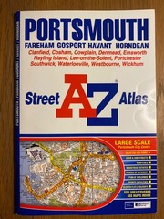 A-Z Portsmouth Street Atlas by Geographers’ A-Z Map Company Paperback Book The