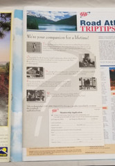 AAA ROAD ATLAS USA CANADA MEXIC 1998