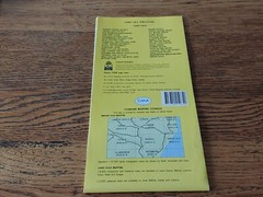Vintage Folded CMA Lismore District Map Retro Cover, First Edition 1983