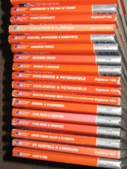 OS Ordnance Survey Explorer maps – assorted editions – vgc