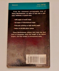 THE NEW YORK TIMES TRAVELER’S POCKET ATLAS By Times Books *Excellent Condition*
