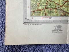 Bartholomew’s Revised “Half-Inch” Contoured Maps – Sheet 16 – Essex – c.1959