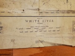 province of Ontario department of lands and forest map First Edition 1927