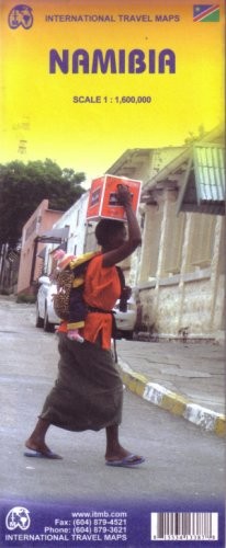 NAMIBIA 1:1,600,000-2008*** By Itm Canada **BRAND NEW**