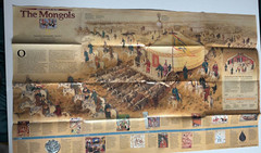Great People of the Past, The Mongols, National Geographic, Map & Poster, 1996