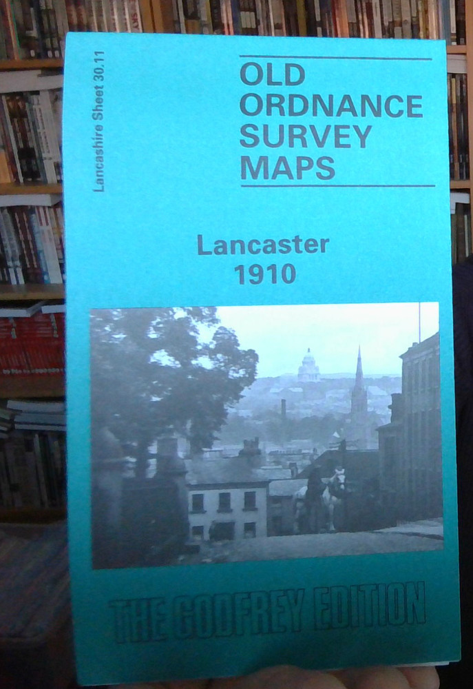 MAP OF Lancaster 1910 Lancashire Sheet 30.11 by Alan Duckworth NEW 9780850545258