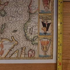 Tudor map of England by John Speed
