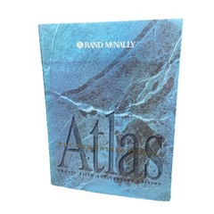 Rand McNally The New International Atlas, 25th Anniversary Edition, HC 1994 HUGE